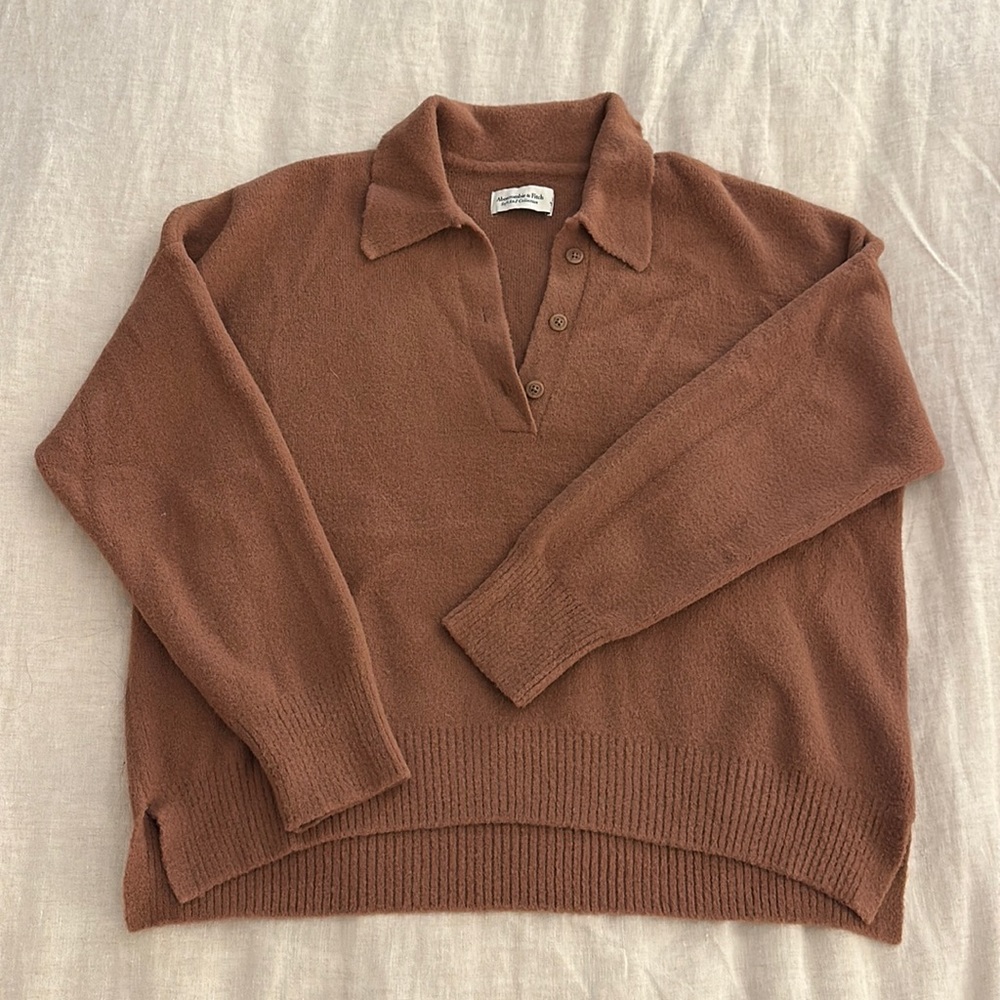 Abercrombie DreamLush Long-Sleeve Polo